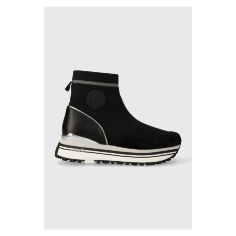 Sneakers boty Liu Jo MAXI WONDER 66 černá barva, BF3101TX04722222