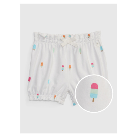 GAP Baby vzorované kraťasy organic - Holky