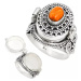 AutorskeSperky.com - Stříbrný jedový prsten s tyrkysem - S2280