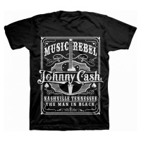 Johnny Cash tričko, Music Rebel, pánské