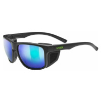 UVEX Sportstyle 312 CV Black Mat/Mirror Green Outdoorové brýle