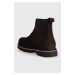 Semišové kotníkové boty Birkenstock Highwood pánské, hnědá barva, 1025726