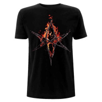 Bring Me The Horizon Tričko Flaming Hex Unisex Black