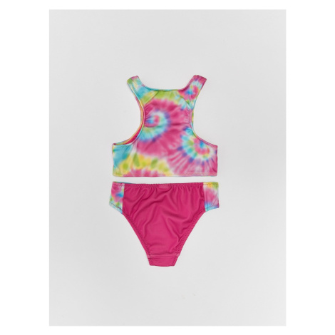 LC Waikiki Tie-Dye Patterned Bikini For Girls