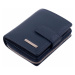 SEGALI Dámská kožená peněženka SG-27618 modrá