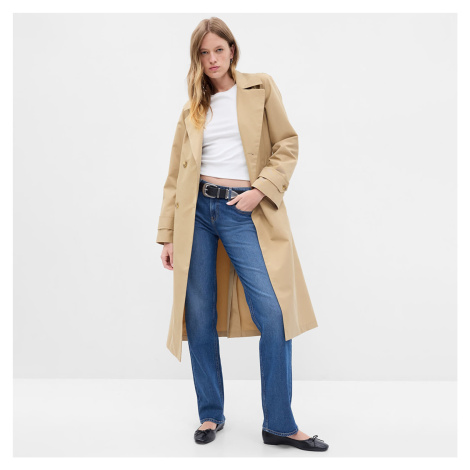 GAP Icon Trench Coat Khaki