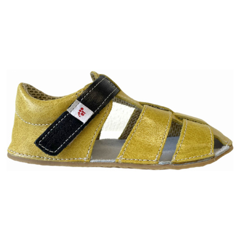sandály Ef Žlutá