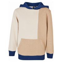 Dětská mikina // Urban Classics / Boys Oversized Color Block Hoody unionbeige/so