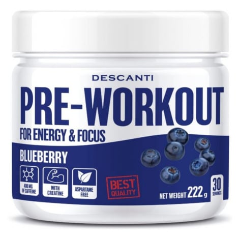Descanti Pre Workout Blueberry 222 g
