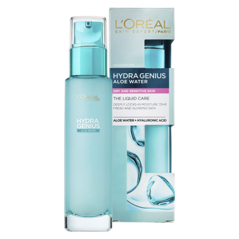 Loréal Paris Hydra Genius Water hydratační péče pro suchou až citlivou pleť 70 ml