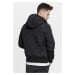 Pánská zimní bunda // Urban Classics Hooded Big Diamond Quilt Jacket black