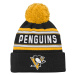 Pittsburgh Penguins dětská zimní čepice Jacquard Cuffed Knit With Pom