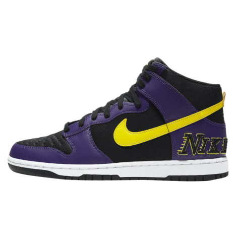 Nike Dunk High EMB Lakers