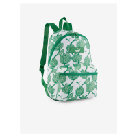 Bílo-zelený dámský vzorovaný batoh Puma Core Pop Backpack - Dámské