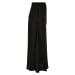Sukně Urban Classics Ladies Viscose Midi Skirt - black