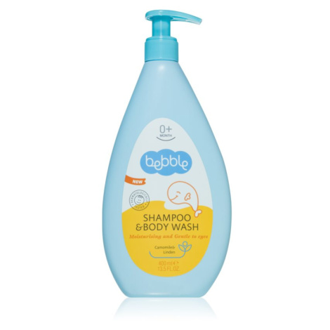 Bebble Shampoo & Body Wash Camomile & Linden šampon a mycí gel 2 v 1 pro děti 400 ml