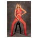 Erotický overal - BODYSTOCKING Amahil Red