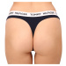 Dámská tanga Tommy Hilfiger modrá (UW0UW02198 CHS)