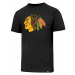 47 NHL CHICAGO BLACKHAWKS CLUB TEE Klubové tričko, černá, velikost