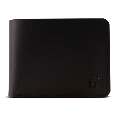 Bagind Amer Black - černá kožená peněženka z hovězí kůže, ruční výroba, český design