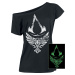Assassin's Creed Valhalla - Raven Dámské tričko černá