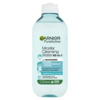 GARNIER Pure Čistící micelární voda pro smíšenou až mastnou a citlivou pleť 400 ml