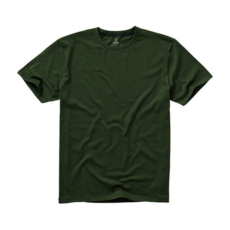 Elevate Nanaimo Pánské bavlněné triko EL38011 Army Green