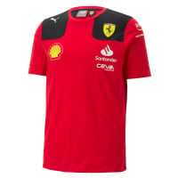 Ferrari pánské tričko Leclerc official red F1 Team 2023