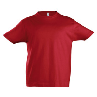 SOĽS Imperial Kids Dětské triko s krátkým rukávem SL11770 Red