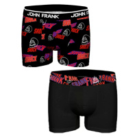 Pánské boxerky John Frank JF2BHYPE07 2PACK