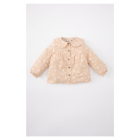 DEFACTO Baby Girl Bebe Collar Twill Long Sleeve Shirt