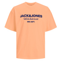 Jack&Jones Pánské triko JJGALE Relaxed Fit 12247782 Apricot Ice