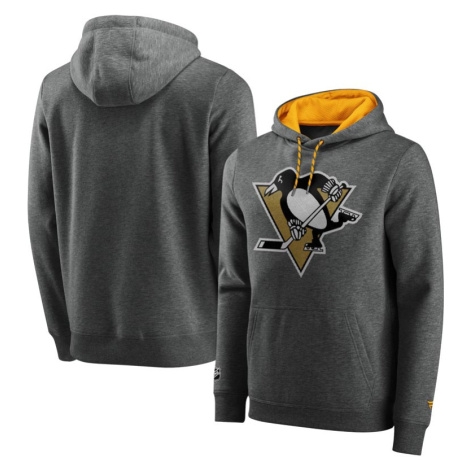 Pittsburgh Penguins pánská mikina s kapucí Iconic Back To Basics Overhead Fanatics