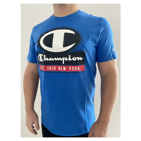 Pánské triko Champion 214826 | modrá