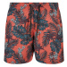 Pánské koupací šortky Urban Classics Pattern Swim Shorts - dark tropical aop