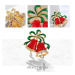 Éternelle Vánoční brož se zirkony Campana de Navidad - vánoční zvonek B2092-11120109982501 Barev