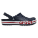 Crocs BAYABAND CLOG Unisex pantofle, tmavě modrá, velikost 46/47