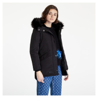 Sixth June Mid Length Parka W/ Fur Black