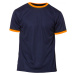 Nath Sportovní tričko Action s kontrastem na límci a manžetě