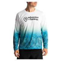 ADVENTER & FISHING UV T-SHIRT Pánské funkční UV tričko, světle modrá, velikost