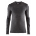 Pánské tričko CRAFT Fuseknit Comfort LS tmavě šedá