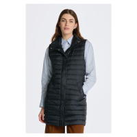 VESTA GANT LIGHT DOWN LONG VEST černá