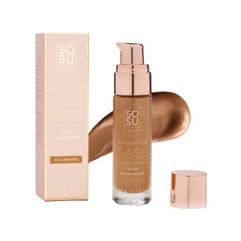 SOSU Cosmetics Radiance Base Rozjasňující podkladová báze pod make-up Silk Bronze 18 ml