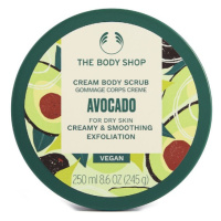 The Body Shop Vyhlazující tělový peeling pro suchou pokožku Avocado (Body Scrub) 240 ml