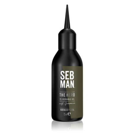Sebastian Professional SEB MAN The Hero gel na vlasy pro lesk a hebkost vlasů 75 ml