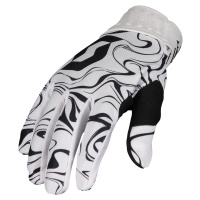 SCOTT 450 LIQUID MARBLE rukavice černá/bílá