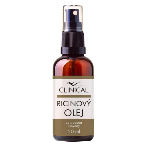 Clinical Ricinový olej za studena lisovaný 50 ml