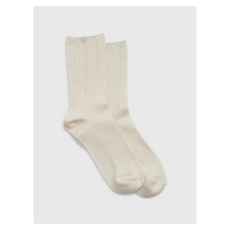 Krémové dámské ponožky Gap
