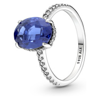 Pandora Stříbrný zásnubní prsten ve stylu vévodkyně Kate Timeless 190056C01