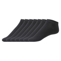 LIVERGY® Pánské nízké ponožky, 7 párů (černá)